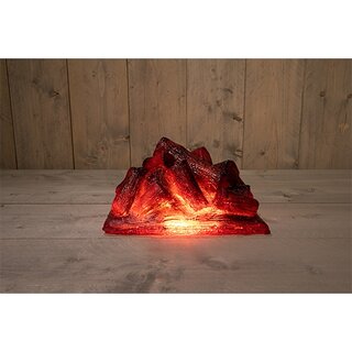 Deco LED Kampvuur - 29x18x14 cm