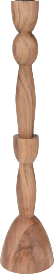 Kandelaar Hout - 42 cm