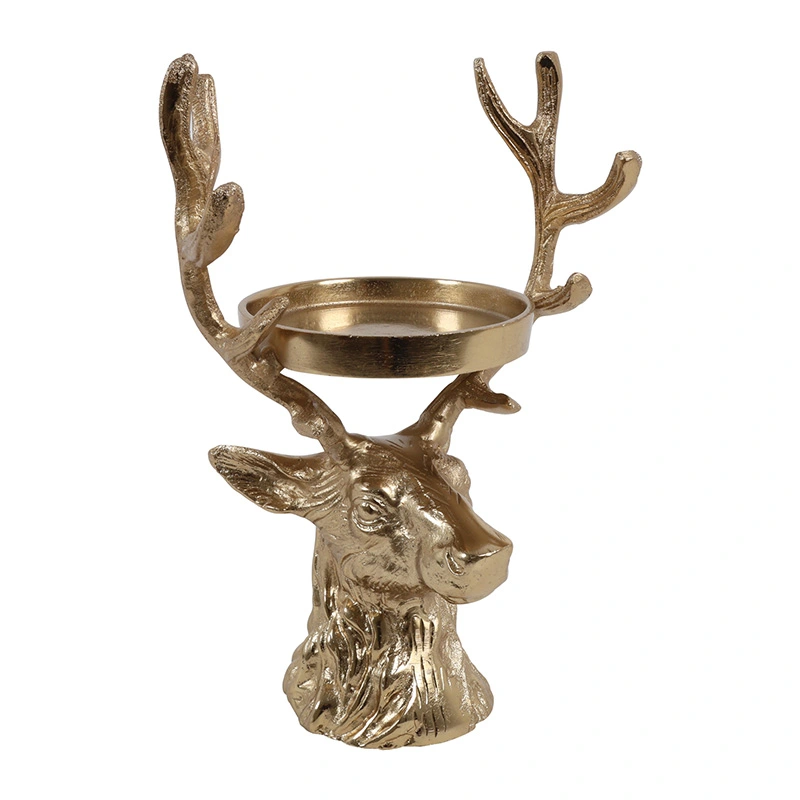 Countryfield Kandelaar Hert Xari M - Goud