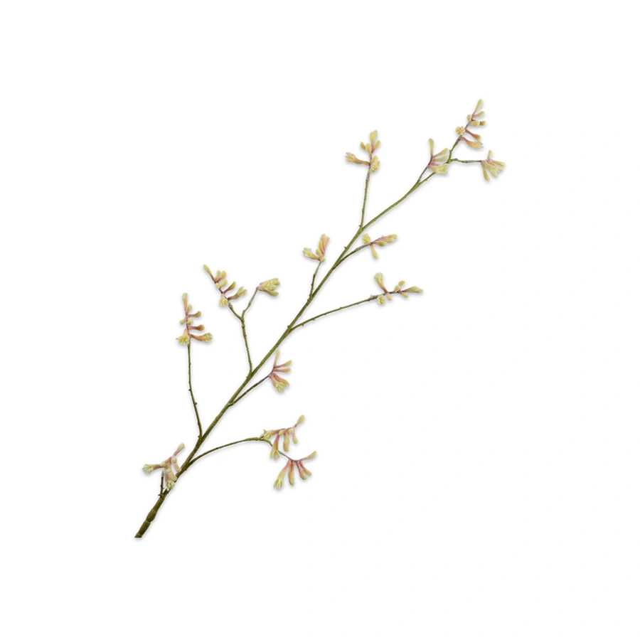 Kunsttak Kangaroepootje Roze/Groen - 121 cm