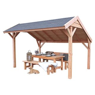 Kapschuur Landleven 500x400 cm koopt u bij Tuincentrum De Boet