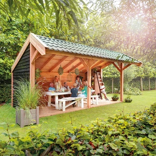 Kapschuur Landleven 600x300 cm - afbeelding 2