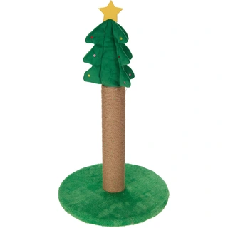 Kerst Kattenkrabpaal - 35x60 cm - afbeelding 1