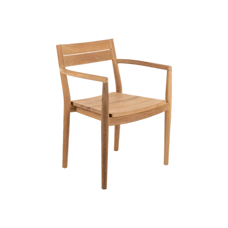 Kayu Teak Tuinstoel - afbeelding 1