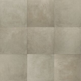 Kera Twice 60x60x5 cm Cerabeton Gris - afbeelding 1