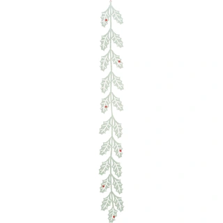 Kerst Blad Slinger 110 cm - Groen