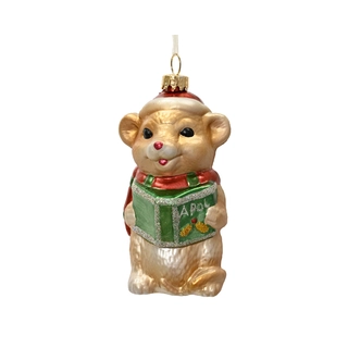 Kerst Muis Bruin