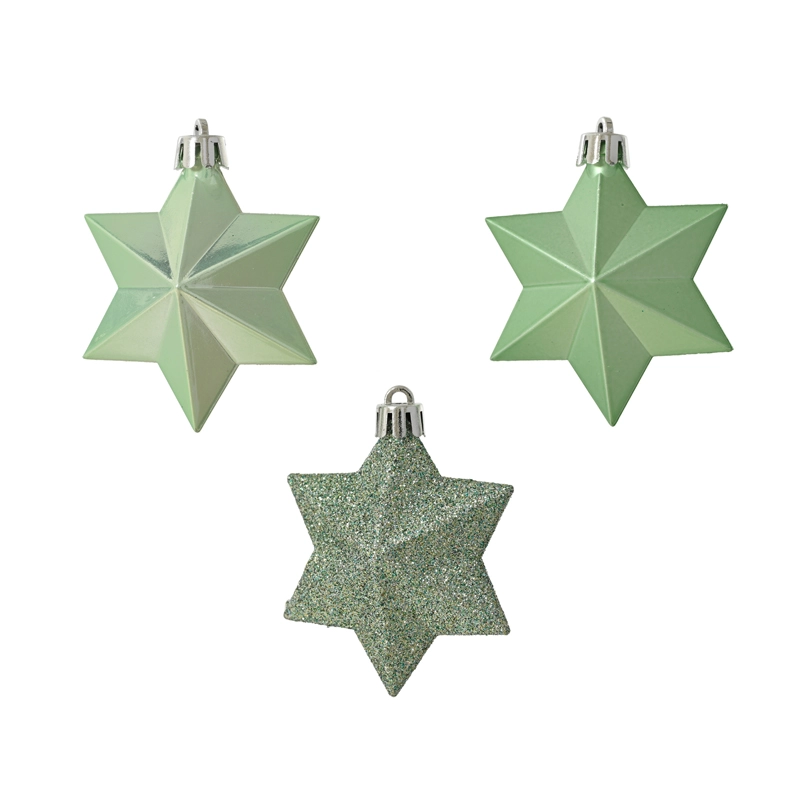 Kerst Ster Mintgroen - afbeelding 2