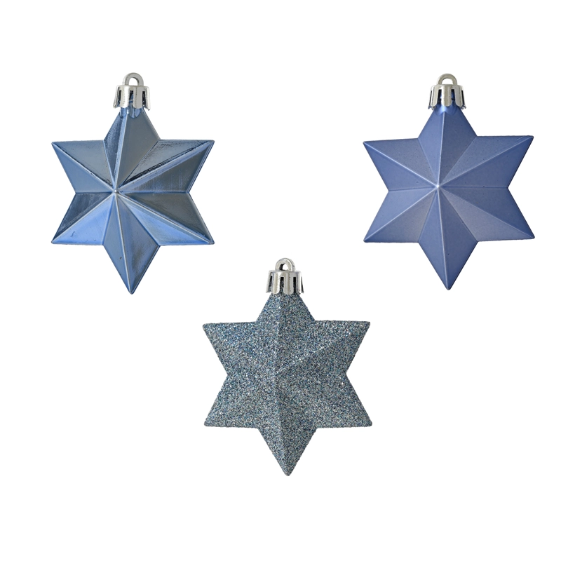 Kerst Ster Ochtendblauw - afbeelding 2