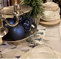 Kerst tafeldecoratie