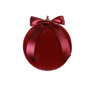Kerstbal Lint Amara L - Bordeaux