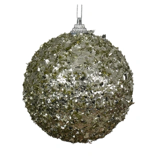 Kerstbal Foam Diamand Rosemarijn - Ø10 cm
