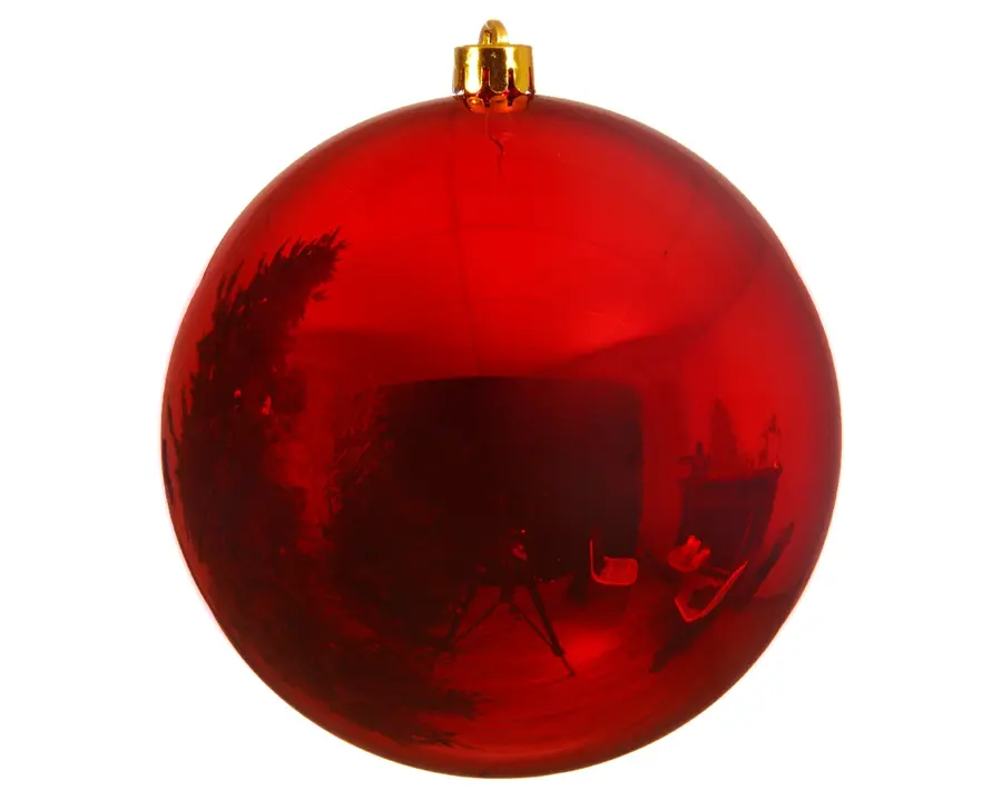 Kerstbal Glans XXL - Kerstrood
