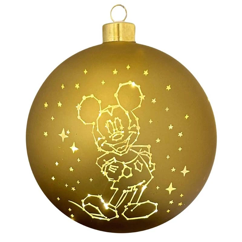 Disney Kerstbal Mickey Stars LED - L