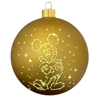 Disney Kerstbal Mickey Stars LED - L