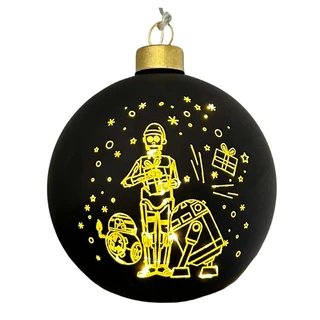 Disney Kerstbal LED Star Wars - S