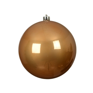 Kerstbal Karamel Bruin - Ø14 cm