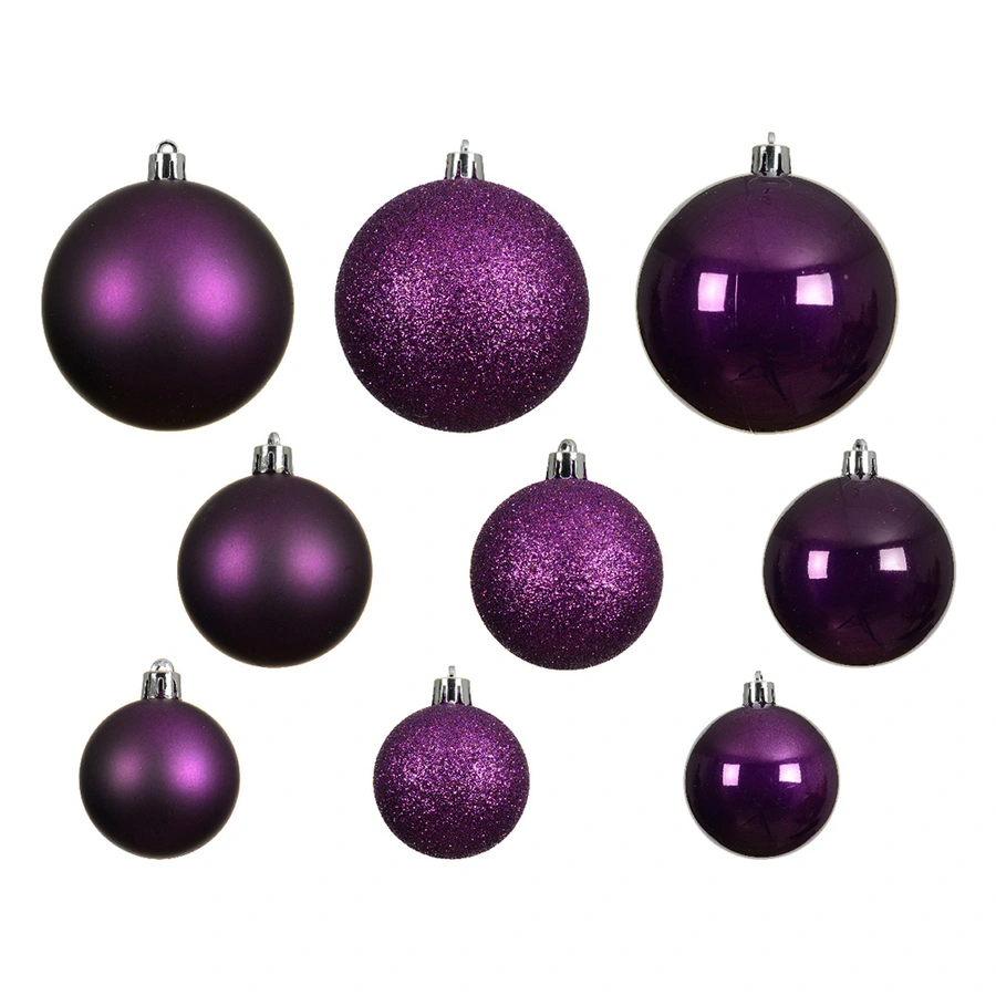 Kerstballen Mix 30 st. - Vijg - afbeelding 2