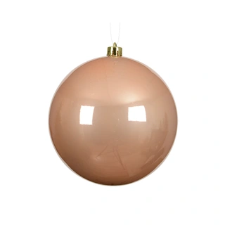 Kerstbal Glans - Peach Pearl