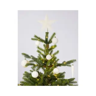 Kerstboomversiering Mix 33 st. - Wolwit - afbeelding 3