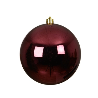 Kerstbal Vintage Roze Shiny - Ø14 cm