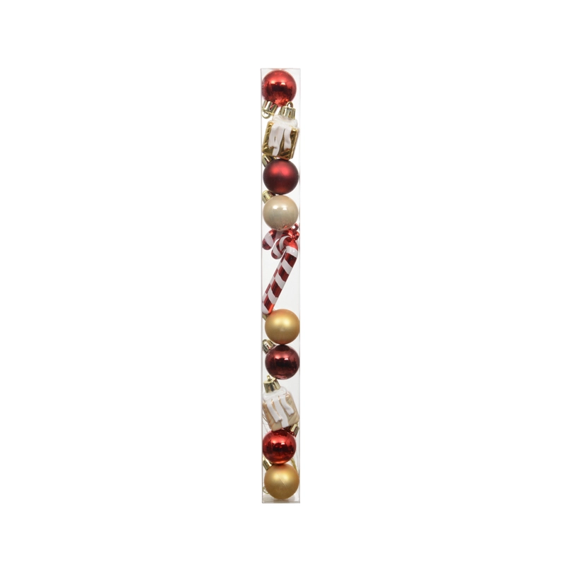 Kerstballen Mix 11 st. - Multi A