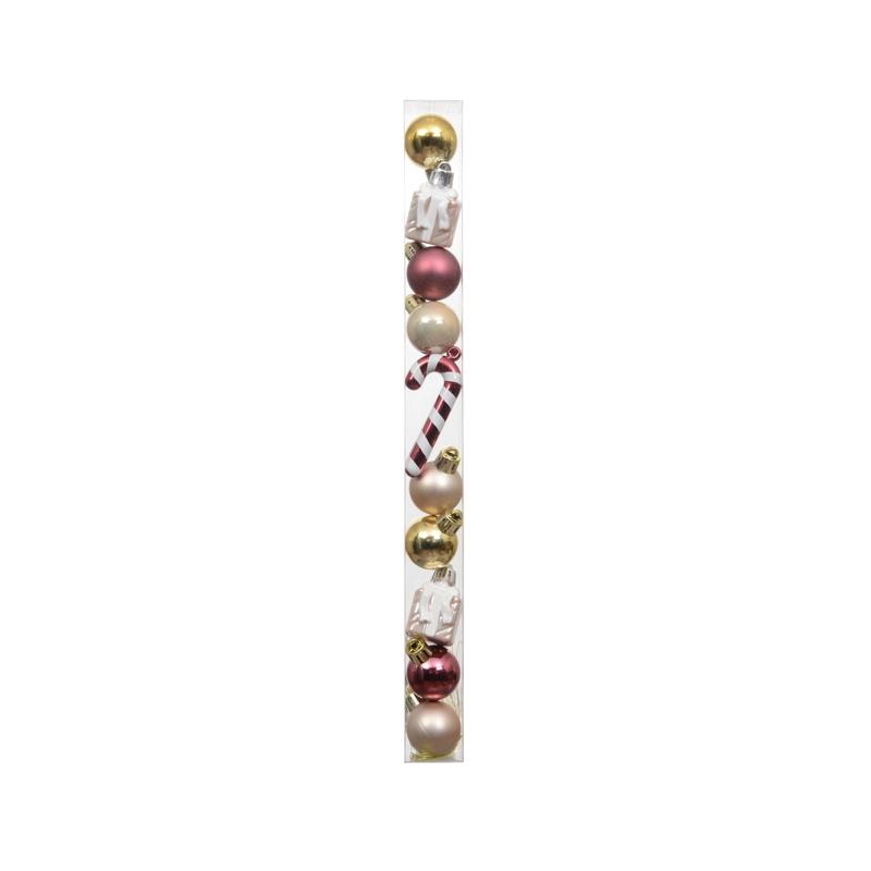 Kerstballen Mix 11 st. - Multi C