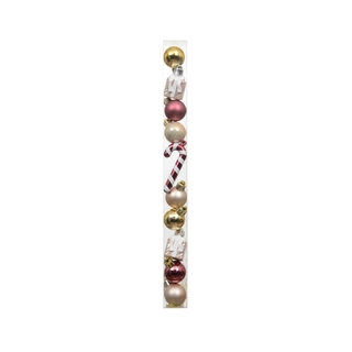 Kerstballen Mix 11 st. - Multi C