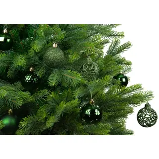 Kerstballen Mix 37 st. - Dennengroen - afbeelding 2