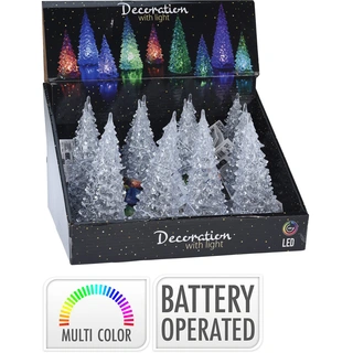 Kerstboom Acryl LED Multicolor - afbeelding 2