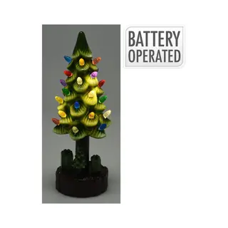 Kerstboompje met LED - 30 cm - afbeelding 2