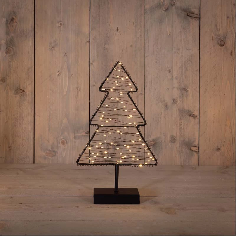 Boom Op Voet Metaal Classic Warm - 22,5x38,5 cm