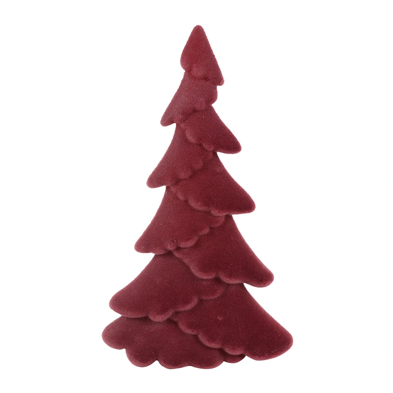 Countryfield Kerstboom Ovaal Gevlokt Mea L - Lila