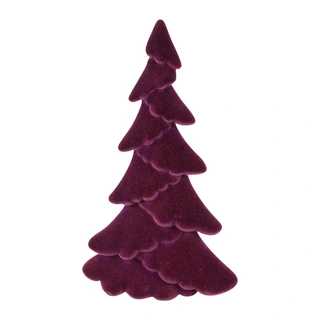 Countryfield Kerstboom Ovaal Gevlokt Mea L - Paars