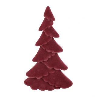 Countryfield Kerstboom Ovaal Gevlokt Mea M - Lila