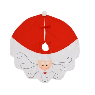 Kerstboomkleed Kerstman - 90 cm - afbeelding 2