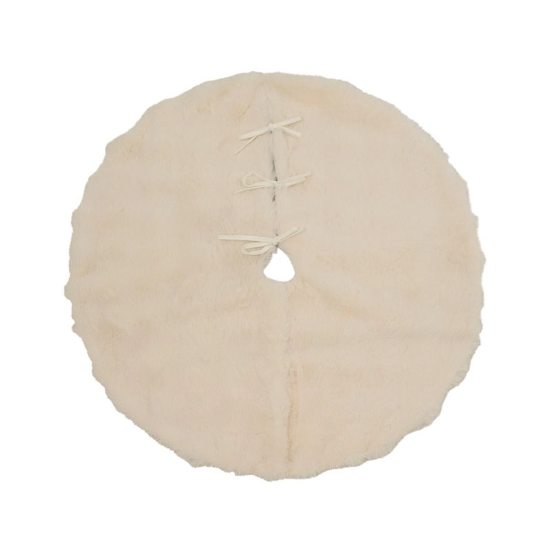 Kerstboomkleed Zacht Wit - 90 cm