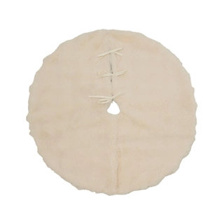 Kerstboomkleed Zacht Wit - 90 cm