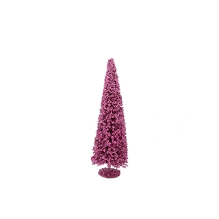 Kerstboompje Sparkle Berry Fuchsia - 40 cm | De Boet
