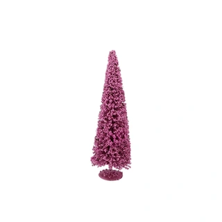 Kerstboompje Sparkle Berry Fuchsia - 50 cm | De Boet