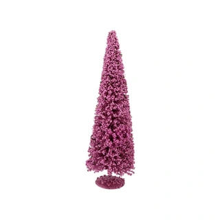 Kerstboompje Sparkle Berry Fuchsia - 60 cm | De Boet