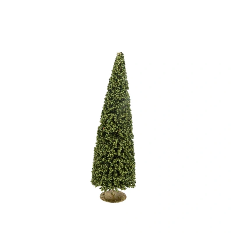 Kerstboompje Sparkle Berry Green - 40 cm - afbeelding 1