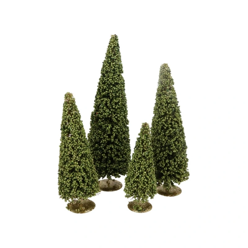 Kerstboompje Sparkle Berry Green - 40 cm - afbeelding 2