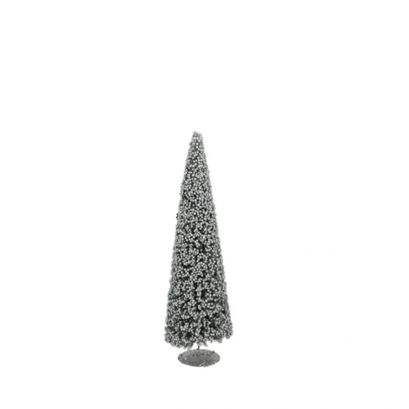 Kerstboompje Sparkle Berry Grey - 30 cm - afbeelding 1