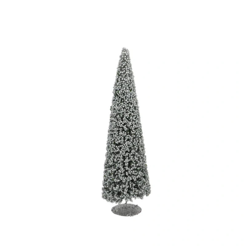 Kerstboompje Sparkle Berry Grey - 50 cm - afbeelding 1
