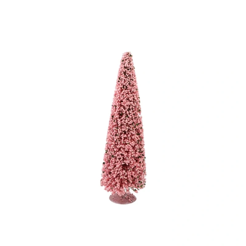 Kerstboompje Sparkle Berry Light Pink - 50 cm - afbeelding 1