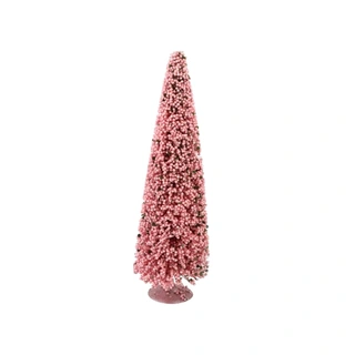 Kerstboompje Sparkle Berry Light Pink - 60 cm | De Boet