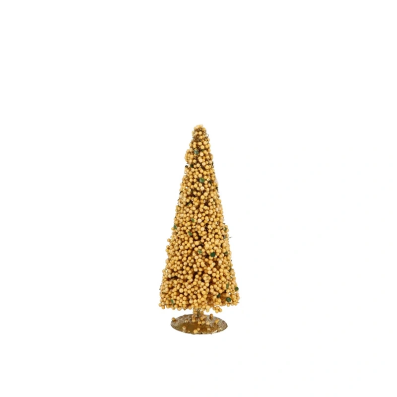 Kerstboompje Sparkle Berry Sand - 30 cm