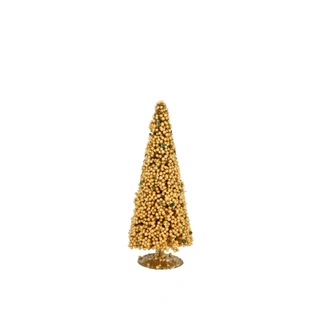 Kerstboompje Sparkle Berry Sand - 30 cm | De Boet