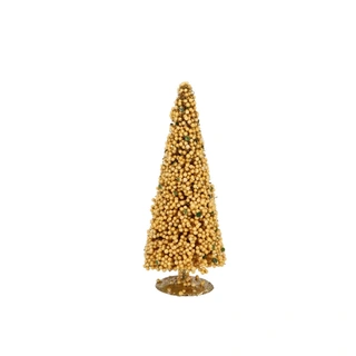 Kerstboompje Sparkle Berry Sand - 50 cm